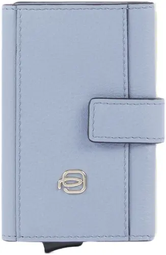 Чехол для кредитных карт Piquadro Circle PP5649W92R/AZ3 голубой натур.кожа/алюм. (PP5649W92R/AZ3) Чехол для кредитных карт Piquadro Circle PP5649W92R/AZ3 голубой натур.кожа/алюм. (PP5649W92R/AZ3)