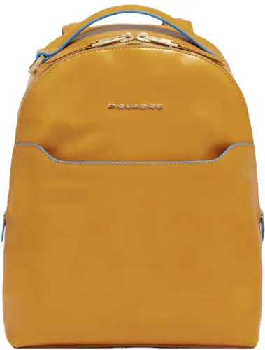 Рюкзак женский Piquadro Blue Square CA6677B2/G горчичный кожа (CA6677B2/G) Рюкзак женский Piquadro Blue Square CA6677B2/G горчичный кожа (CA6677B2/G)