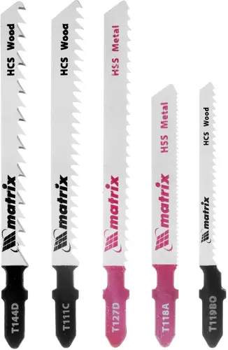 Набор пилок универс. Matrix 78251 5пред. (лобзики) (78251) Набор пилок универс. Matrix 78251 5пред. (лобзики) (78251)