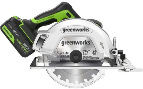 ����������� ���� (��������) Greenworks GD24CS (������) D �����.:185�� (1500907CUG) (1500907CUG)