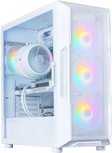������ Zalman i3 Neo V2 ����� ��� �� ATX 7x120mm 5x140mm 1xUSB3.0 audio bott PSU (I3 NEO V2 WHITE)