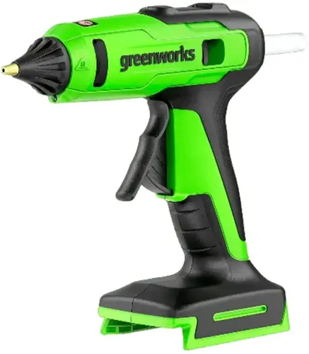 Клеевой пистолет Greenworks G24GLG стерж.:11мм (3502207) (3502207) Клеевой пистолет Greenworks G24GLG стерж.:11мм (3502207) (3502207)