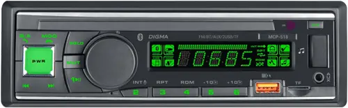 ������������� Digma MCP-518 1DIN 4x50�� 4 (MCP-518)
