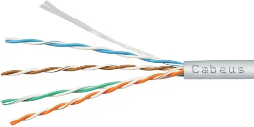 ������ �������������� Cabeus UTP-4P-Cat.5e-SOLID-LSZH-WH-100 ���.5E U/UTP 4 ���� LSZH ���������� 100� �����