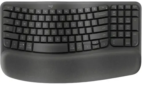 ���������� Logitech Wave Keys ���������� USB ������������ BT/Radio slim Ergo LED (��������� ��� ��������) (920-012319) (920-012319)