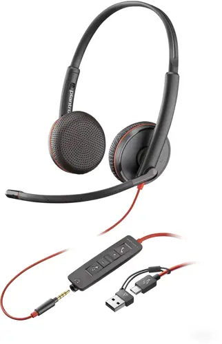 �������� � ���������� Poly Blackwire 3200 3225 ������/������� 2.27� ��������� USB �������� (8X229A6) (8X229A6)