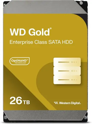 Жесткий диск WD SATA-III 26TB WD261KRYZ Server Gold 512E (7200rpm) 512Mb 3.5 Жесткий диск WD SATA-III 26TB WD261KRYZ Server Gold 512E (7200rpm) 512Mb 3.5