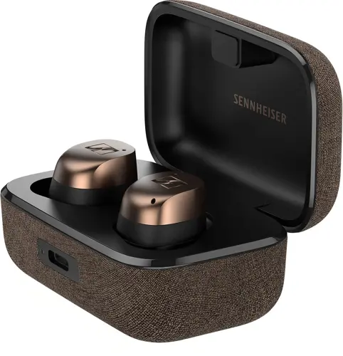 ��������� ��������������� Sennheiser Momentum True Wireless 4 ������/������ ������������ bluetooth � ����� �������� (700367 MTW4 BLACK COPPER) (700367 MTW4 BLACK COPPER)