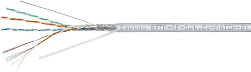 ������ Cabeus SFTP-4P-CAT.5E-PATCH-GY ���.5E SF/UTP 4 ���� PVC ���������� 305� ����� (SFTP-4P-CAT.5E-PATCH-GY)