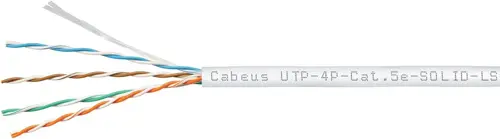 Кабель информационный Cabeus UTP-4P-CAT.5E-SOLID-LSZH-WH кат.5E U/UTP 4 пары LSZH внутренний 305м белый (UTP-4P-CAT.5E-SOLID-LSZH-WH) Кабель информационный Cabeus UTP-4P-CAT.5E-SOLID-LSZH-WH кат.5E U/UTP 4 пары LSZH внутренний 305м белый (UTP-4P-CAT.5E-SOLID-LSZH-WH)