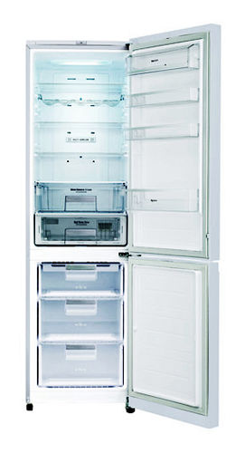 Холодильник LG GA-B489TGRF красный/стекло (двухкамерный) (GA-B489TGRF)
