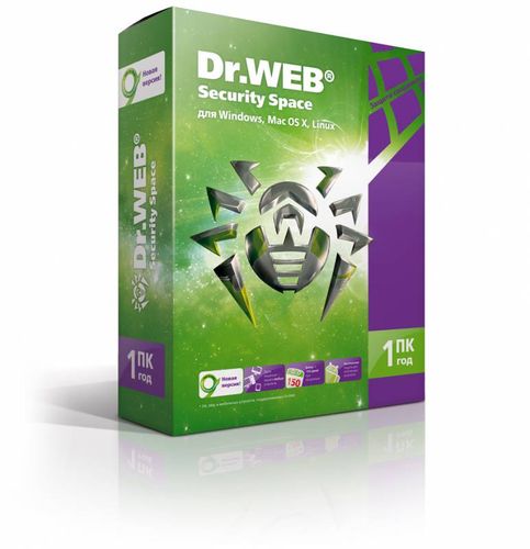   DR.Web Security Space 1  / 1  (BHW-B-12M-1-A3) (BHW-B-12M-1-A3)