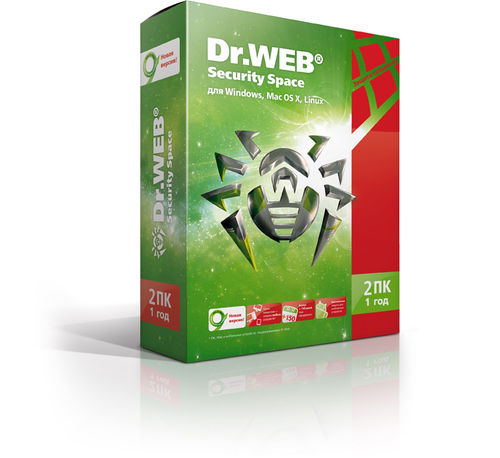   DR.Web Security Space 2  / 1  (BHW-B-12M-2-A3) (BHW-B-12M-2-A3)