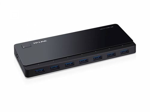 Разветвитель USB 3.0 TP-Link UH700 7порт. черный (UH700) Разветвитель USB 3.0 TP-Link UH700 7порт. черный (UH700)